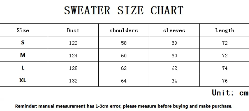Getadme New Harajuku loose knitted round neck pullover sweater with large letters men and women jacquard trendy retro bottoming shirt