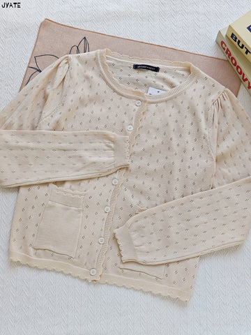 Getadme 2025 Autumn Winter New Vintage Red Women Sweater Solid Color Slim Simple Knit Cardigan Single Breasted Casual Coat Sweet Jacket