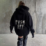 Getadme Y2K Hoodies Tops Streetswear Women Fall Clothes Sexy T Shirts Casual Blouses Fashion Sweatshirts Hooded Baggy Tops