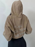 Getadme Y2K Hoodies Tops Streetswear Women Fall Clothes Sexy T Shirts Casual Blouses Fashion Sweatshirts Hooded Baggy Tops