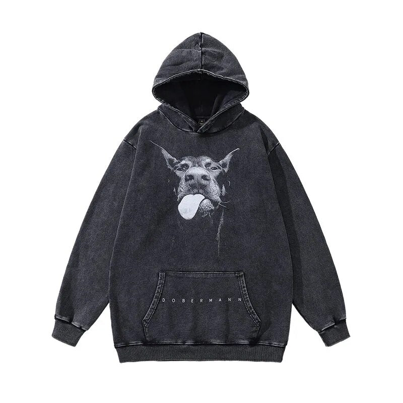 Getadme Y2K Hoodies Tops Streetswear Women Fall Clothes Sexy T Shirts Casual Blouses Fashion Sweatshirts Hooded Baggy Tops