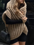 Women Fashion Solid Hooded Sweater Vest Elegant Sleeveless Loose Knitting Cardigan 2023 Autumn Office Ladies Commute Streetwear