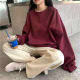 GETADME Ultra-Thin Capl Hoodie Women's Spring Autumn Loose Korean Sle Student Faion Top Hong Kong Sle Ulzzang Jaet