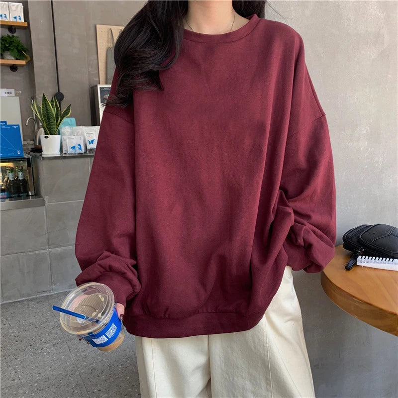 GETADME Ultra-Thin Capl Hoodie Women's Spring Autumn Loose Korean Sle Student Faion Top Hong Kong Sle Ulzzang Jaet