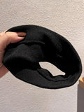 GETADME 1 Pcs Black Headbands for Women No Slip Soft Hair Accessories Stars Head Wraps for Women Yoga Workout