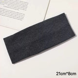 GETADME 1 Pcs Black Headbands for Women No Slip Soft Hair Accessories Stars Head Wraps for Women Yoga Workout