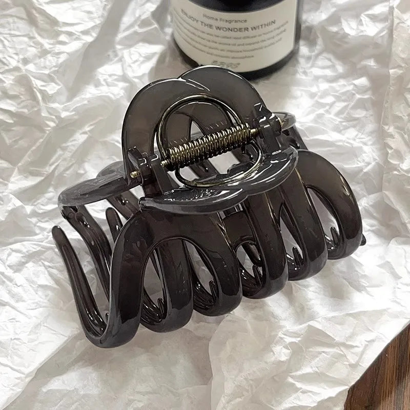 GETADME New Design Top Grade Pumpkin Hair Claw Clip For Women Sweet Hair Ornament Back Long Hair Hold Headband Hairpin Hair Accessories