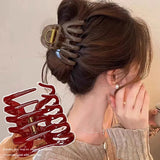 GETADME New Design Top Grade Pumpkin Hair Claw Clip For Women Sweet Hair Ornament Back Long Hair Hold Headband Hairpin Hair Accessories