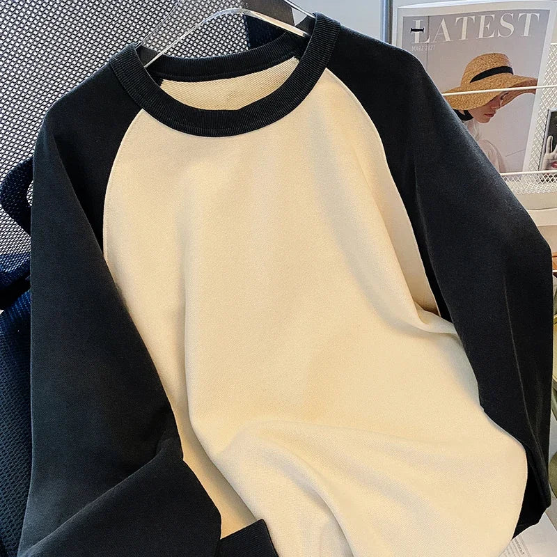 Getadme New Autumn y2k Hoodies Women Harajuku Patchwork Hoodie Clothes long sleeve oversized Sweatshirts Korean thin Sweatshirt pullover