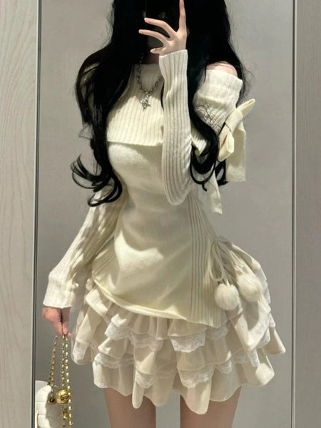 GETADME Winter Sweet Plush Warm Hooded Sweet Coat New Japanese Fashion Princess White Cute Zipper Jacket Designer Slim Harajuku Clothing
