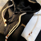 Spring Zipper Hooded Sweatshirts Women Streetwear Long Sleeve Cardigan Top Cloth Female Loose Zip Up Hoodies Pocket Vintage