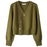 Getadme Spring Autumn Suit Women's New French Sweater Midi Skirts Outfits Knit Cardigan Knitwear High Waist Slim Skirts Two Piece Set