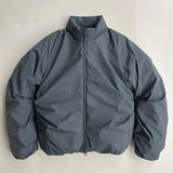 GETADME 2025 autumn and winter new love lambswool cotton-padded jacket double-sided collar jacket couple loose jacket warm Y2K
