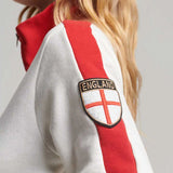 GETADME 2024 England Autumn Zip Up Hoodie Women Y2k High Street Casual Letter Print Coat Top Vintage Grunge Long Sleeve Sweatshirt New