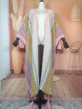 GETADME 2025 Winter Rich Women African Fashion Sweater Cardigans Fringe Poncho Oversize Fashion Lady Loose Long For Outfits Clothing