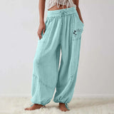 GETADME 2025 New Fashion Sport Pants Women's Fitness Trousers Summer Thin Loose Quick-Drying Stretchy sweatpants Running Training Pants