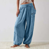 GETADME 2025 New Fashion Sport Pants Women's Fitness Trousers Summer Thin Loose Quick-Drying Stretchy sweatpants Running Training Pants