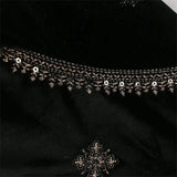 GETADME 2024 Zarb Spring/Summer New Women's Fashion and Versatile Slim Fit Trendy Palace Embroidered Velvet Coat