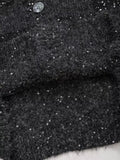 GETADME 2025 sweater jacket for women autumn and winter lazy style thickened knitted cardigan outer wear small Chanel style top