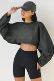 GETADME 2025 Women Sports T-Shirts Gym Clothing Yoga Crop Top Long Sleeve Sportswear Workout casual Clothing Fitness Smock All Seasons