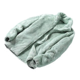 GETADME 2025 Women's Fleece Coat Winter Warm Thicken Jacket Two-Sided Wear Double-Sided Velvet Coral Fleece Coats Polar Fleece Jackets