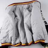 GETADME 24ss Kapital Black Jackets Streetwear Embroidery Men Women 1:1 Best Quality Oversized Velvet Flight Jacket