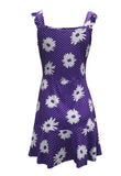 GETADME-2025 Cross border New European and American Summer Printed Strap Dress Flower Dress Strap Dress Women