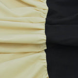 GETADME-섹시한 A라인 드레스 여름 스트랩리스 여성 슬림핏 오프숄더 패션 화이트 패치워크 캐주얼 파티 여성 미니 드레스 의류