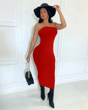 Getadme 여름 여성용 섹시한 민소매 가슴 랩 롱 비치 드레스