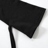 여성 섹시 미니 드레스 솔리드 신상품 봄 패션 긴팔 레이스업 스플릿 바디콘 드레스 레이디 우아한 니트 드레스 의류