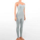 블랙 섹시 점프수트 여성 여름 민소매 롬퍼 스파게티 스트랩 백리스 캐주얼 바디콘 스키니 스포츠 패션 스트리트웨어 