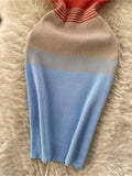 Robe moulante dos nu à blocs de couleurs pour femme GETADME-2025, sexy et tendance, idéale pour le printemps et l'été. Robe courte d'été.