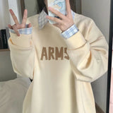 GETADME 패션 귀여운 롱 프린트 후드 스웨트셔츠 후드 패션 봄과 가을에 캐주얼하고 느슨하고 느슨하게 떨어지는 어깨 