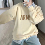 GETADME 패션 귀여운 롱 프린트 후드 스웨트셔츠 후드 패션 봄과 가을에 캐주얼하고 느슨하고 느슨하게 떨어지는 어깨 