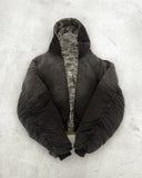 Getadme  American Camouflage double-sided Plush Hood Jacket Men Women New Street Coat Y2K Hip Hop Baseball Uniform Couple Casual Hoodie