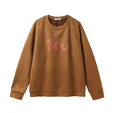 Getadme Autumn New Wave Pattern Foam Print Long Sleeve Sweatshirt Retro College Style Youth Pullovers Trend Oversized Casual Unisex