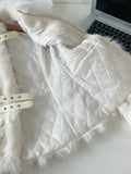 GETADME Autumn Winter Outwear Korean Fashion 2 Piece Skirt Set Woman Warm Fur Casual Coat + High Waist Slim Y2k Mini Skirt Suit Design