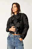 GETADME Autumn Winter Printing Jacket O Neck Single Breasted Coat Long Sleeve Casual Outerwear 2025 New Bohemian High Street Lady Coats