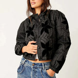 GETADME Autumn Winter Printing Jacket O Neck Single Breasted Coat Long Sleeve Casual Outerwear 2025 New Bohemian High Street Lady Coats