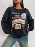 GETADME California Yourself Letter Printed Women  Sweatshirt Harajuku Casual Hoody Fashion Loose Hoodie Warm Vintage Fleece Female Tops