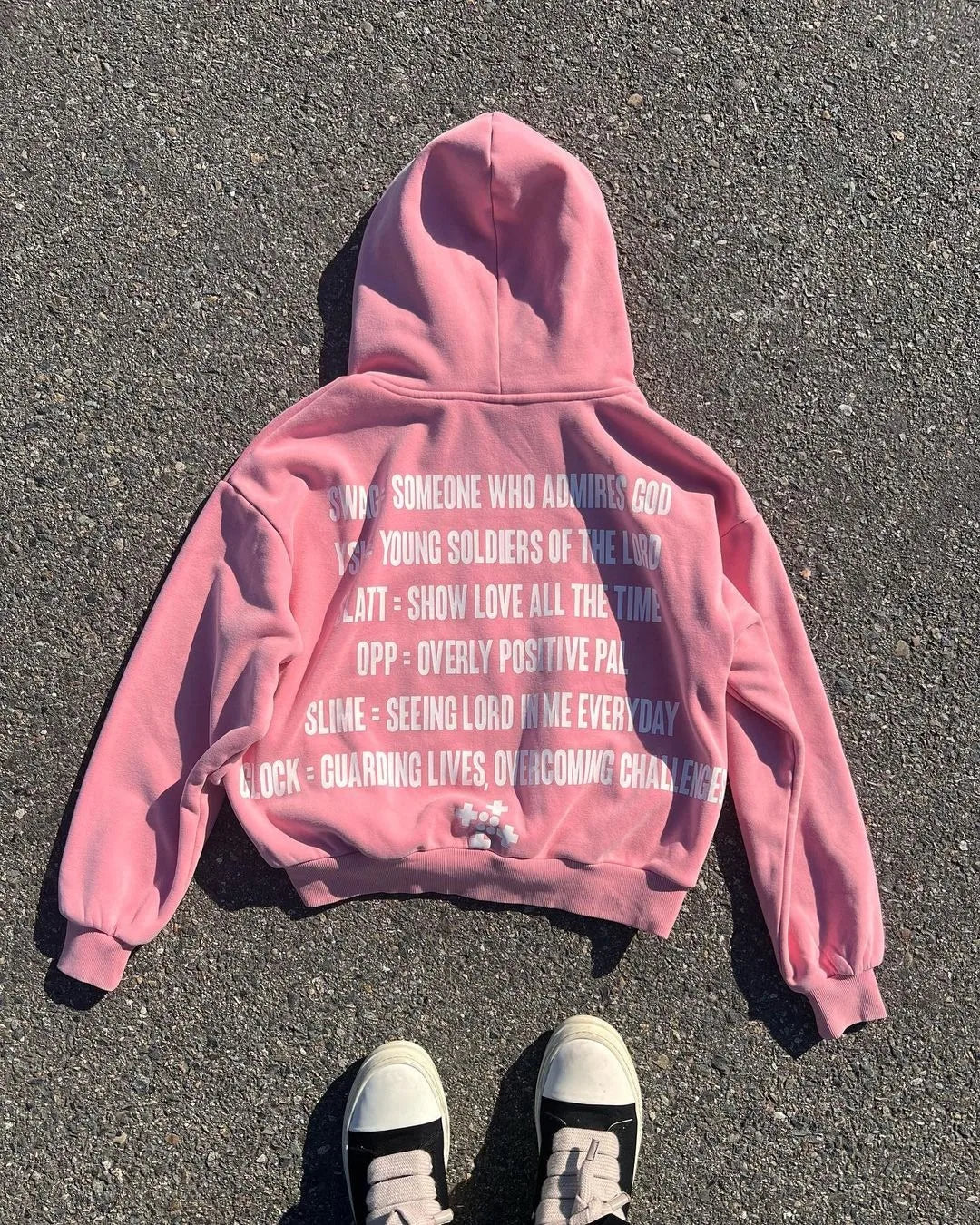GETADME Casual Vintage Y2k Hip Hop Letter Print Oversized Hoodie Retro Gothic Aesthetic Fashion Hoodie Ladies Tops Kawaii Sweatshirts