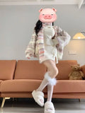 GETADME Christmas Clothing Dress in Battle Robe Knit Dress Women's Interior Sweater Hip Hugging Short Skirt