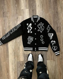 GETADME Cleanfit Fur Collar And Velvet Padded Warm Work Jacket Men's And Women's Y2K New Harajuku Gothic Casual Joker Jacket Street Wear