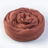 GETADME Cotton Linen Solid Color Scarf Female Summer Sun Protection Medium Length Gauze Japanese Korean Beach Scarves Tourism Shawl