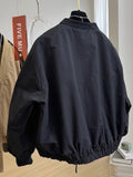 GETADME Design Sense V-neck Short Jacket For Women's 2024 Spring And Autumn Loose Casual Jacket Top Fashion