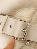 GETADME FTLZZ New Winter Women Female Fur Leather JacketFaux Lamb Leather Jacket Aviator Jacket Thick Faux Leather Fur Sheepskin Coat