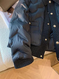 GETADME Fashion Overcoats Women Cotton Turn-down Collar Quilted Jacket Outerwear Female Warm Padded Coats Autumn Winter Lightweight