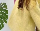 GETADME Faux Fur Jackets for Women Autumn Winter Short Bat Full Sleeve Hooded Coats Slim Spliced Thick Coat Loose Open Stitch Jacket