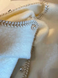 GETADME French Small Fragrance Pearl Button Sweater Cardigan Women's Top Gentle Mink Fleece Knit Jacket