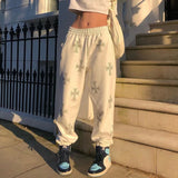 GETADME Gothic Cross Printing Streetwear Winter Warm Two Piece Set Women Tracksuit Autumn Hoodies+pants Fashion Outfits Sweatsuit 2025